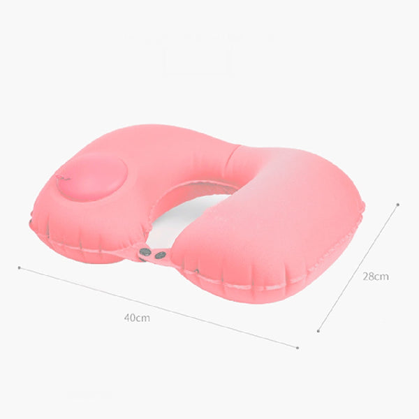 AUTO INFLATABLE U-SHAPE TRAVEL PILOW