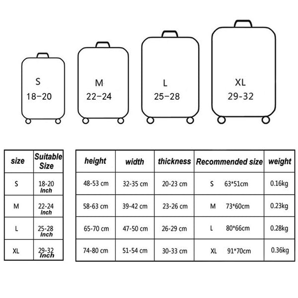 High quality Luggage Suitcase cover