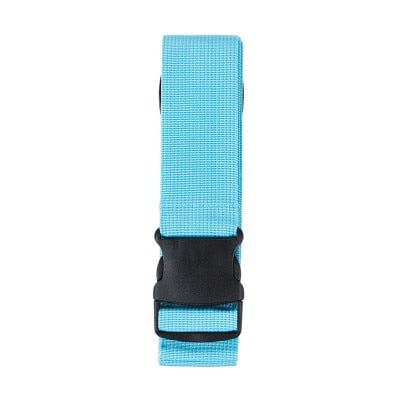 7 Colors Adjustable Nylon Lock Travel Luggage Straps