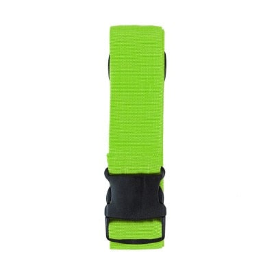 7 Colors Adjustable Nylon Lock Travel Luggage Straps